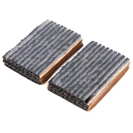 100pcs Tire Repair Plug, 100 X 3mm/3.9 X 0.1in Rubber Tire Repair Plug Patch Practical for Car Motorcycle(Black) Tire Repair Tools Tire Repair Tools