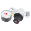 SPARES2GO Boiler Pressure Reducing Regulator Valve with Gauge for 22mm