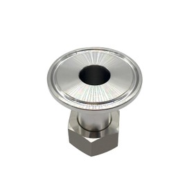 Beduan Stainless Steel Garden Hose Tri Clamp Fitting 1.5 TC to 3/4 GHT Female Adapter