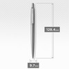 Parker Jotter Grid C.C. ballpoint pen.