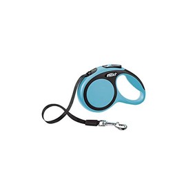 flexi New Comfort Retractable Tape Lead, X-Small, 3 m, Blue