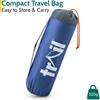 Lightweight Sleeping Mat With Pillow, Ultra Light Inflatable Camping Pad,