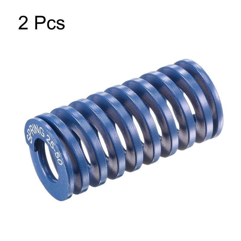sourcing map Compression Mould Die Spring, 25mm OD 50mm Free