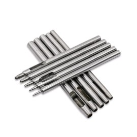 10 PCS Heavy Duty Leather Hollow Hole Punch Set DIY Craft Hand Tools 0.5-5mm NEW