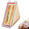 Triangle Sandwich Container Reusable,Triangle Sandwich Container,Portable Breakfast Sandwich Boxes,Washable Sandwich