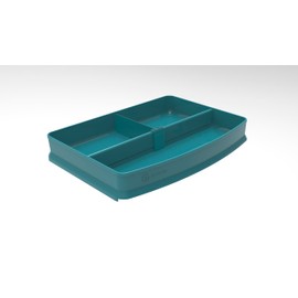 Exacompta - Art.-Nr. 11634D – 1 Fach für Briefkorb Combo Top Skandi Breite 255 mm – zum Aufstellen auf den Briefkörben – für Dokumente im Format A5 – Pazifikblau