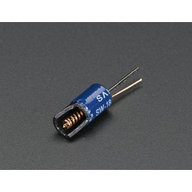 Slow vibration sensor switch (hard to trigger).