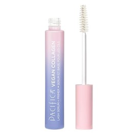 Pacifica - Suero vegano para pestañas de colágeno y máscara transparente, fórmula acondicionadora de vitamina B y E para pestañas más largas, maquillaje de pestañas, sin crueldad y limpieza probada