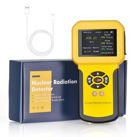 Nuclear Radiation Meter Geiger Counter, BTMETER Radioactive Detector Detect Beta Gamma X-Ray CPM Level w/Alarm, Handheld Radiation Dosimeter LCD Display BT-886A