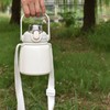 Insulated Water Bottle 650ML 304 Stainless Steel Straw Bottle for