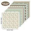 Boho Scrapbook Paper 12x12 Inch, 24 Sheets/24 Designs Double-Sided Print