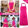 SATINIOR 2 Pcs Chef Costume for Women Men Chef Hat