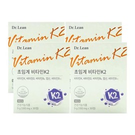 Seller Hub 닥터린 초임계 비타민K2 300mg x 30정 x 4박스 (S17680971) Dr. Lin Supercritical Vitamin K2 300mg x 30 Tablets x 4 Boxes (S17680971)