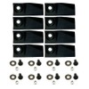 8Pcs Blades & Bolts Set for 18" & 21" Cut