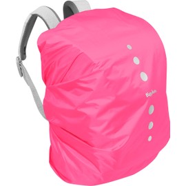 Playshoes Unisex Children's Rain Cover for Backpack / Luggage / Children's School Bag (Regenhülle für Rucksack) - 18 Pink, size: small