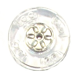5 Sew-On Press Studs Plastic/Metal 25 mm