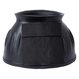 HORZE No Turn Heavy Duty Bell Boots - Black - M