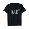 Mens Military Style Dad9 9th Power Dad of 9 Kids