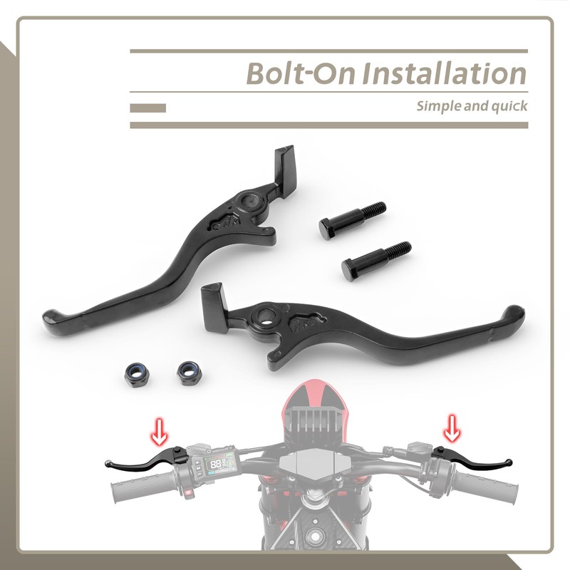 YIYANTO E-Bike Brake Levers Compatible with Yozma IN10 Electric Dirt