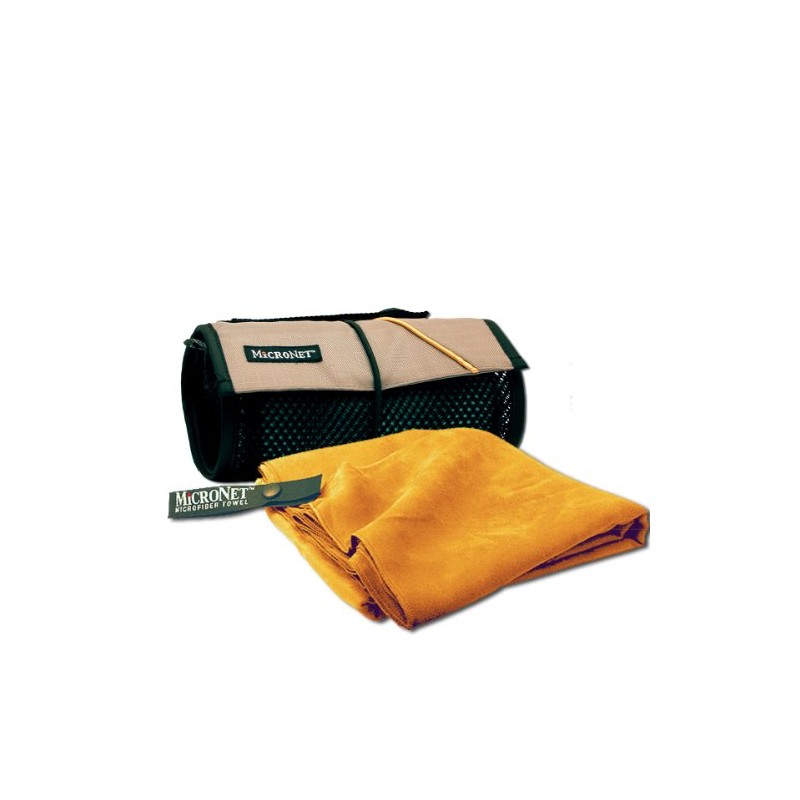 MICRONET Microfiber Towel, Medium Size, Orange