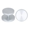 Double Head Coffee Powder Tamper Non Corrosive Aluminum Dual Sided
