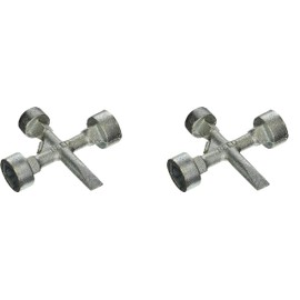 Reed Tool MKH10820 Meter Box Key for Large Mueller and 1-Standard Pentagon (2)