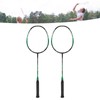 2 Pcs Carbon Fiber Badminton Rackets Ultra Light Adult for