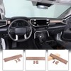 Aunginsy Central Control Dashboard Panel Strips Trim Compatible with Toyota