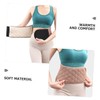 Ipetboom Triple-layered Thermal Waist Belt Belly Warmer for Women Men