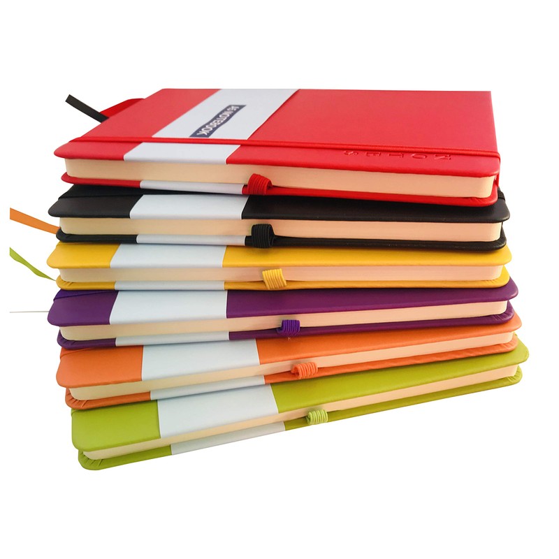 A5 New Hardback Lined Notepad Notebook Note Book Notes Journal