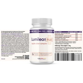 Lumilean Plus Capsules - Maxi Pack | Your Reliable Partner - Combination of High-Quality Ingredients - 90 Capsules Contents