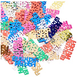 Folat 5334 Tischkonfetti Happy Birthday Text Deko Konfetti Geburtstag Party