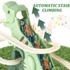 Dinosaurier Kletterspielzeug, Dino-Rutsche, Dinosaur Climbing Roller Coaster Toy, Dinosaurier-Kletterrutsche Achterbahn,