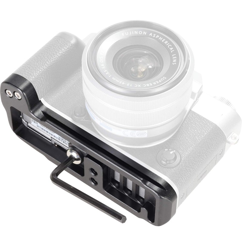 WEPOTO CS-XT30 Metal Bracket Hand Grip Tripod Quick Release Plate