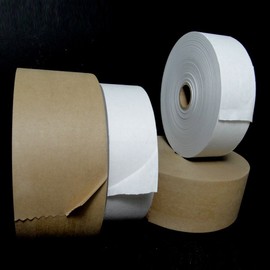 Kraft Reinforced Paper Tape - (KRPTI-0300-006-500-K) (3" (70mm) x 500'-6 Rolls Per Case, Kraft)
