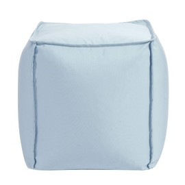 Howard Elliott Ottoman Square Pouf Seascape, Breeze
