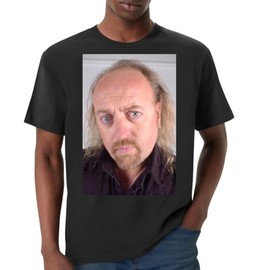 Bill Bailey - Premium Men's Crewneck T-Shirt – Soft, Comfortable & Stylish Everyday Wear PTR #G341455, Black, 3X-Large