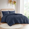 Intelligent Design Queen Duvet Cover Set, Clipped Jacquard Duvet Set