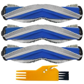 HACOBEST 3pcs Main Brush for Ecovacs Deebot t30s /T30s Combo Vacuum Cleaner Replacement Ecovocas T30s Main Brush Deebot T30 Main Brush Roller