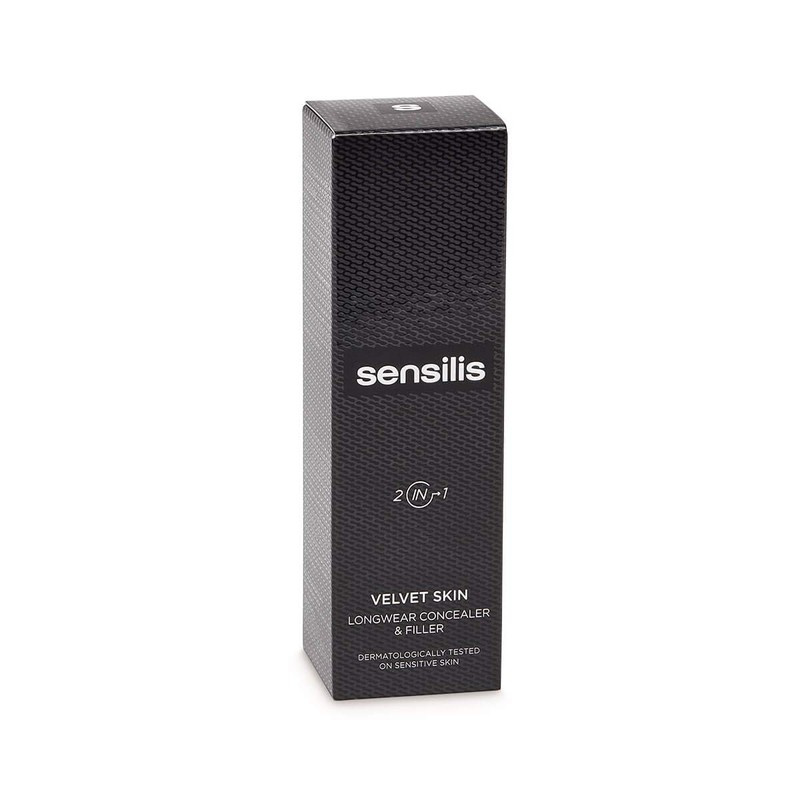 Sensilis - Velvet Skin Concealer, High Coverage, Long-Lasting Liquid Concealer