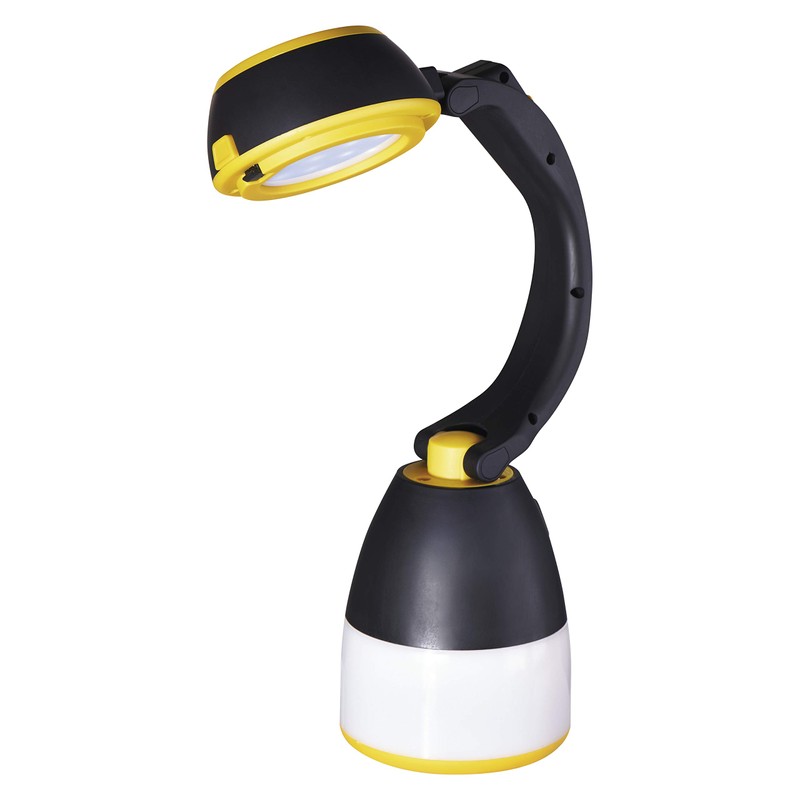 EMOS Multifunctional LED camping lantern, portable camping lamp/hand light, brightness