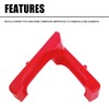 Rubber Radiator Insulator Pads, Radiator Support Bushings Fits for 73-87