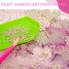 Affrolling 180 Pcs 5d Diamond Art Painting Tools and Accessories
