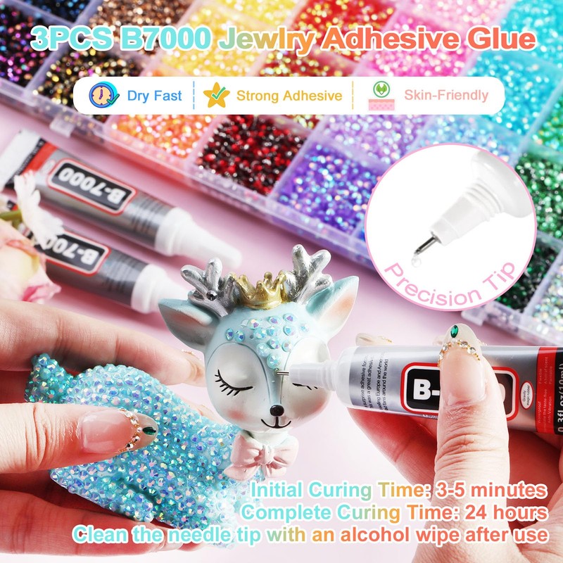 Resin Bedazzling Kit, 40 Colors