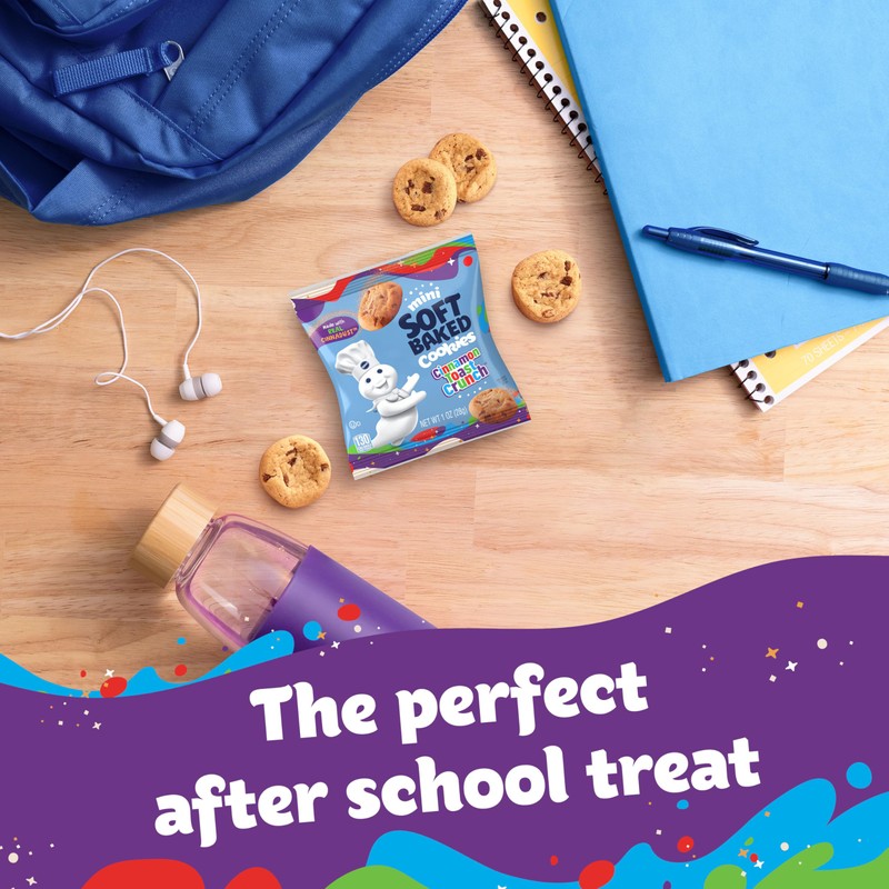 Pillsbury Mini Soft Baked Cookies, Cinnamon Toast Crunch, Made with