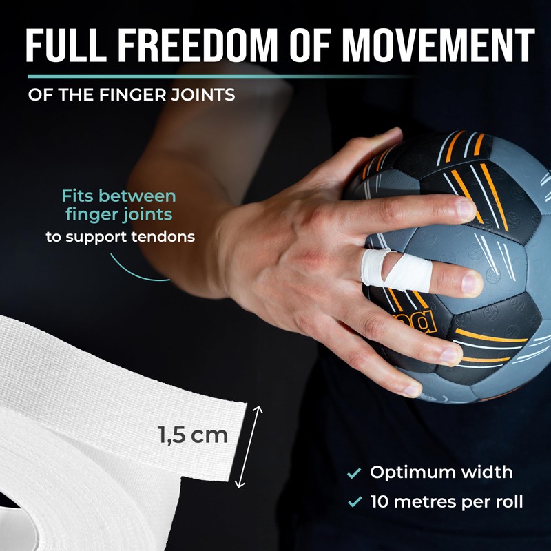 PULLUP & DIP Finger Tape Sports Extra Strong Adhesive, 3