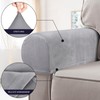 Homoyoyo Elastic Cover 2Pcs Stretch Armrest Covers Sofa Armrest Protector