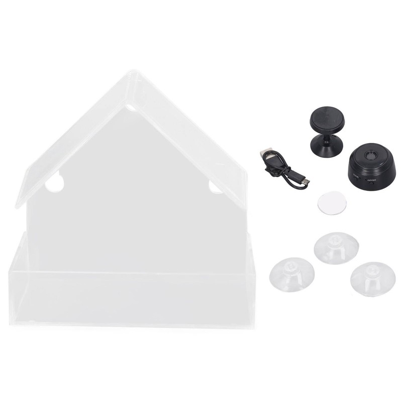 Camera Smart Bird Feeder 720HD Remote Connection Night Vision Clear