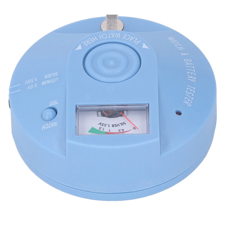 Watch Movement Tester Circular Watch Detection Repair Tool Button Battery