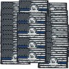 Thin Blue Line Sticker Code 4,Black White and Blue Stripe